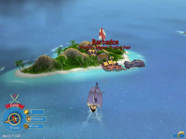 An in-game screenshot from the 2004 version.