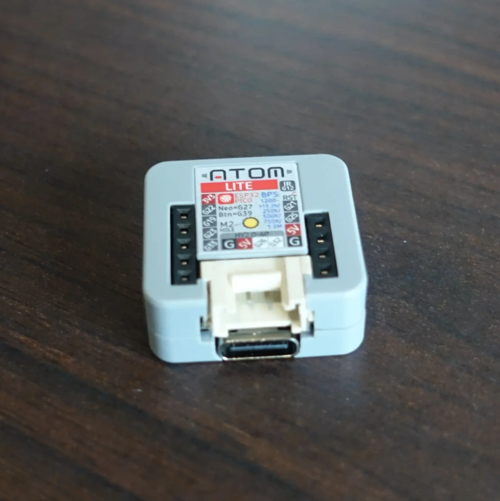 The tiny M5Stack Atom Lite ESP32 unit